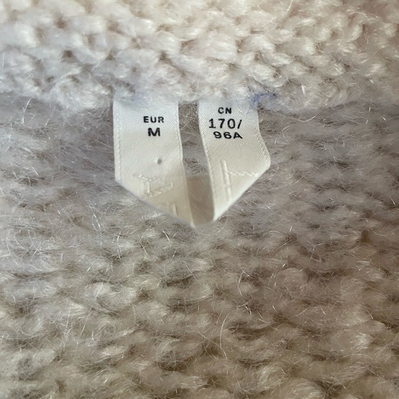 ARKET Loose-Knit Wool-Mohair Jumper Off White - Picture 7 of 9